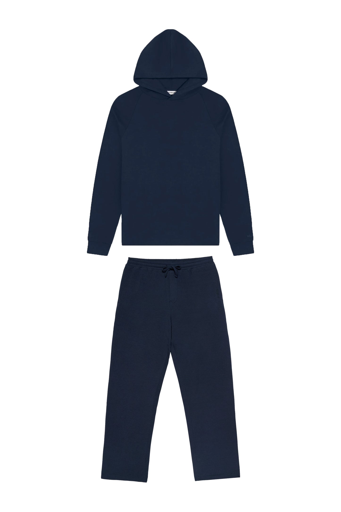Luxury Lounge Straight Pant Hoodie Set