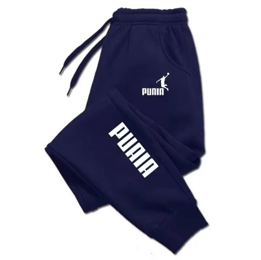 Varsity™ Premium Joggers – Navy